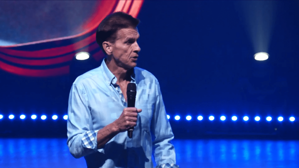 Pastor Jim emphasizing resilience