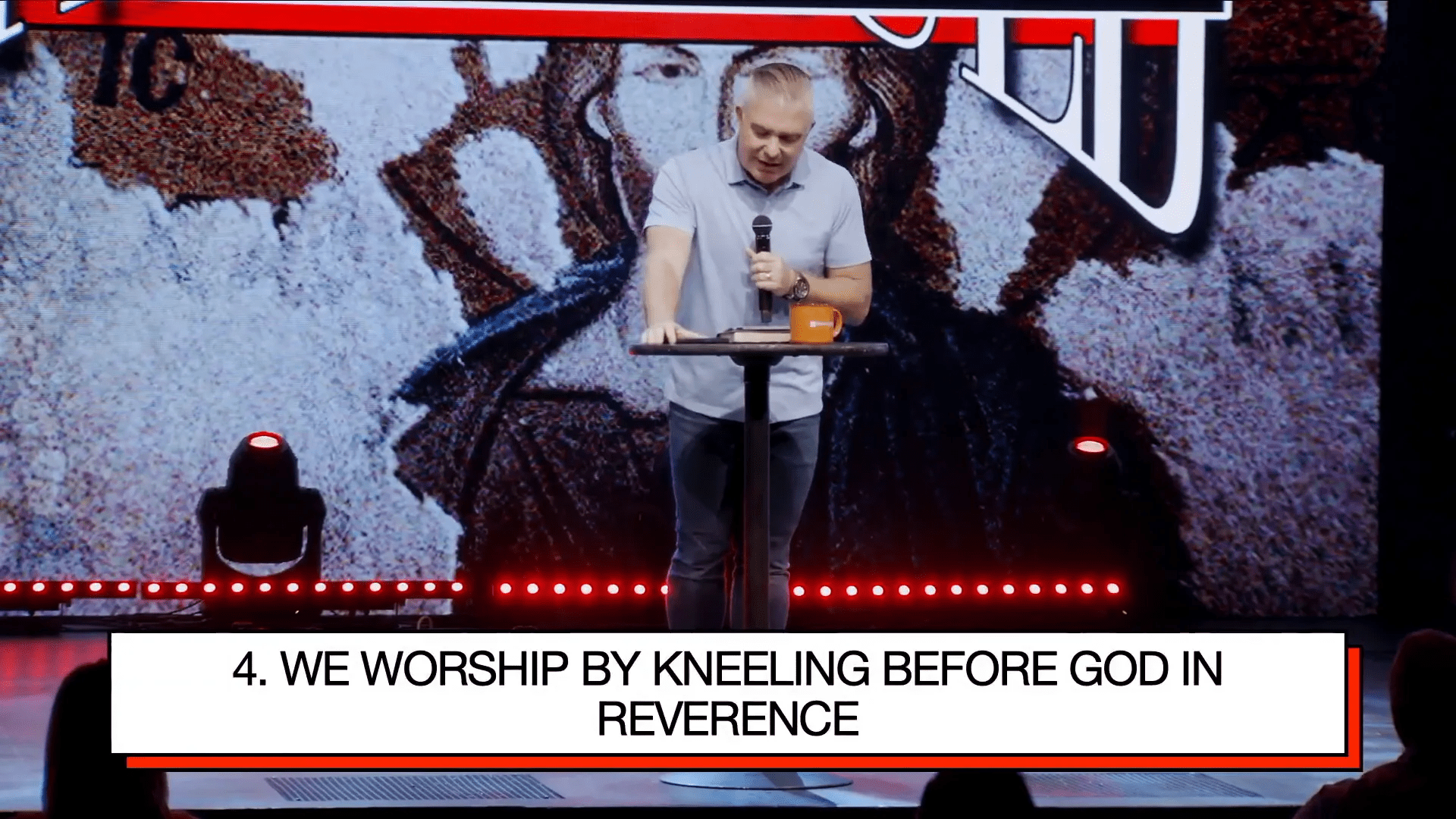 Kneeling in Reverence