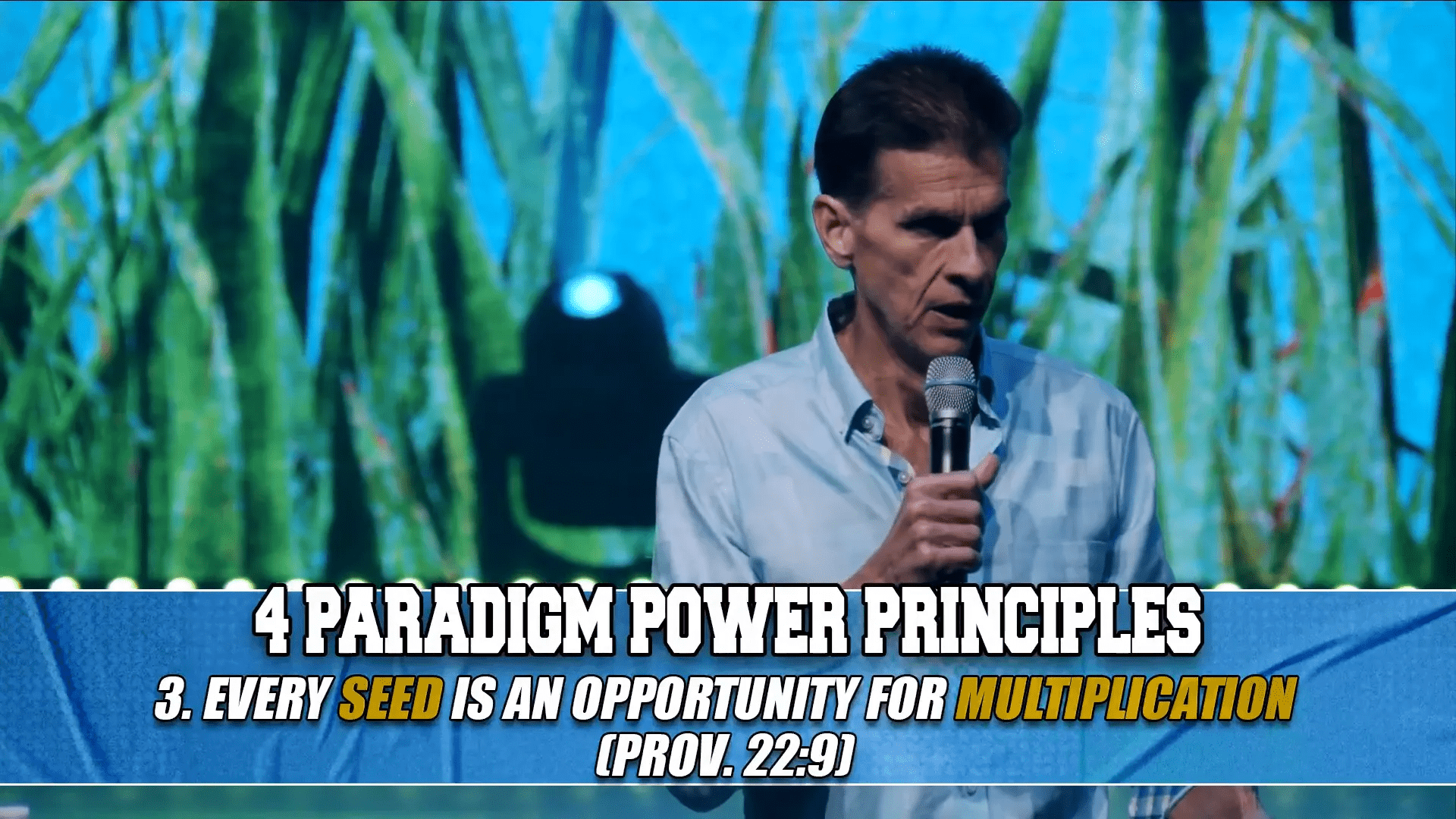 EVERY SEED IS AN OPPORTUNITY FOR MULTIPLICATION