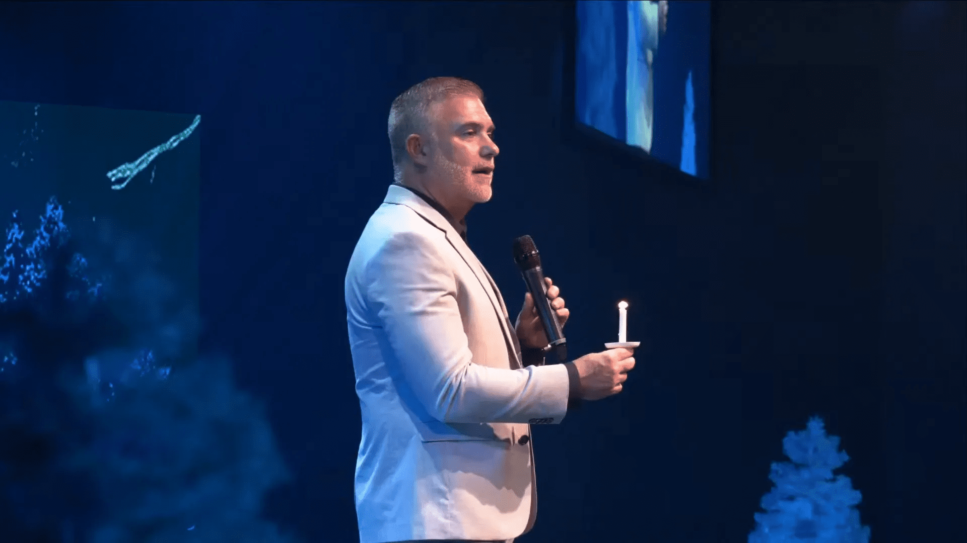 Candlelight Reflection